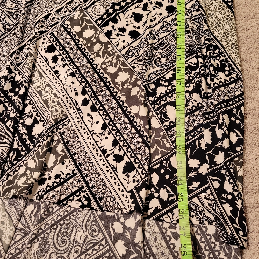 Black and White Skirt